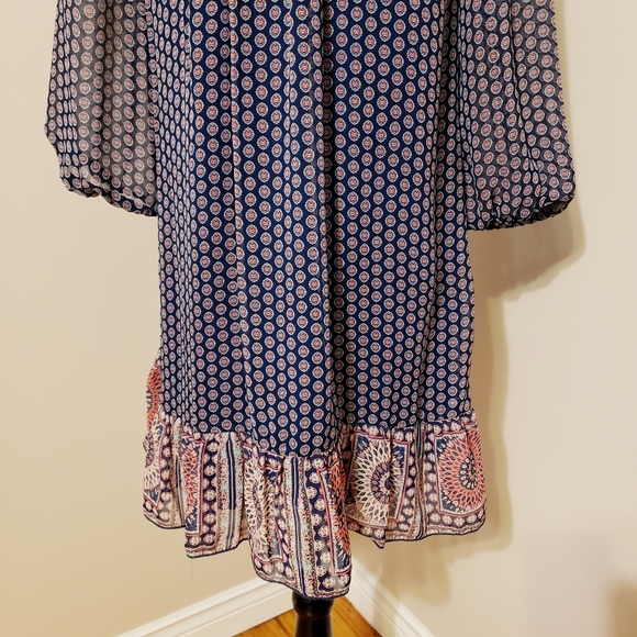 FLOWY CHIFFON TUNIC DRESS medium - Picture 7 of 11